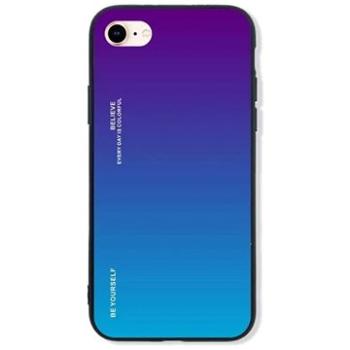 TopQ LUXURY iPhone SE 2020 pevný duhový purpurový 49259 (Sun-49259)