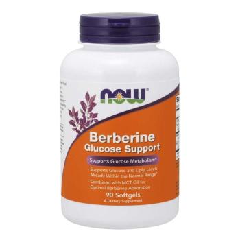 Berberine Glucose Support 90 kaps. - NOW Foods