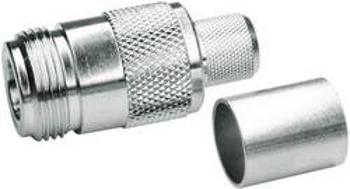 Konektor N Telegärtner J01021A0146, 50 Ω, šroubovací, PTFE, zásuvka rovná