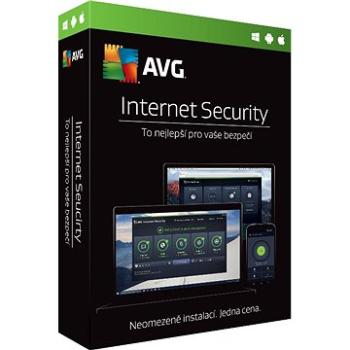 AVG Internet Security for Windows Multi-Device (elektronická licence)