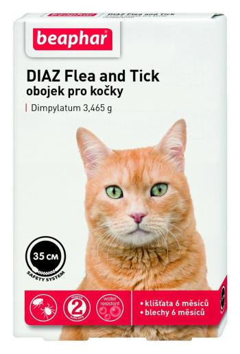 Antiparazitní obojek  BEAPHAR DIAZ  pro kočky - 35cm
