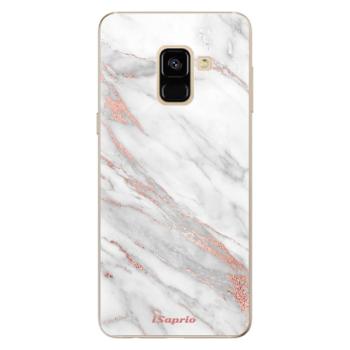 Odolné silikonové pouzdro iSaprio - RoseGold 11 - Samsung Galaxy A8 2018