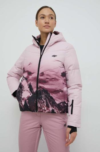 Lyžařská bunda 4F růžová barva