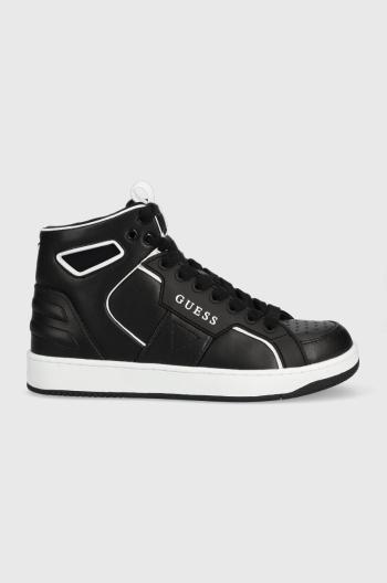 Sneakers boty Guess Basqet černá barva