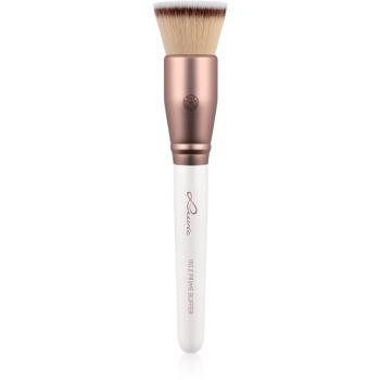 Luvia Cosmetics Prime Vegan Prime Buffer kuželový štětec na make-up Pearl White / Metallic Coffee Brown 1 ks