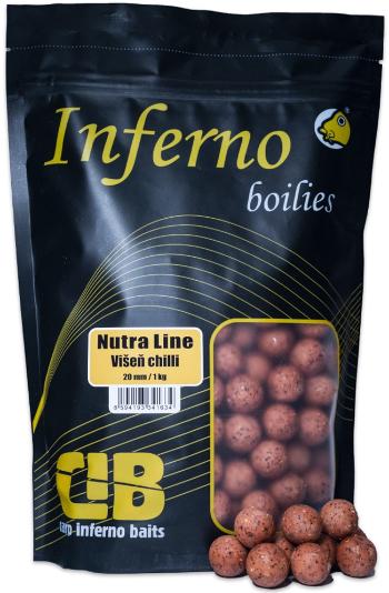 Carp inferno boilies nutra line višeň chilli - 1 kg 20 mm