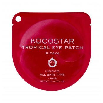 Kocostar Eye Mask Tropical Eye Patch 3 g pleťová maska Pitaya na všechny typy pleti; proti vráskám; na otoky a kruhy pod očima; na dehydratovanou pleť