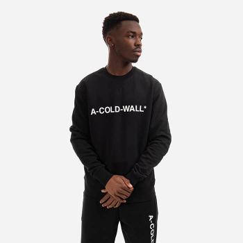 Pánská mikina A-COLD-WALL* Essential Logo Crewneck ACWMW082 BLACK