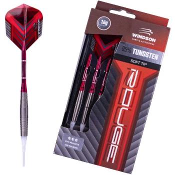 Windson ROUGE 16 G TUNGSTEN SET Wolframový set šipek s měkkými hroty, červená, velikost UNI