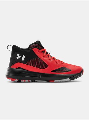 Boty Under Armour UA GS Lockdown 5 - červená