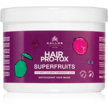 Kallos Hair Pro-Tox Superfruits regenerační maska pro unavené vlasy bez lesku 500 ml