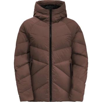 Jack Wolfskin MARIENPLATZ W Dámská péřová bunda, hnědá, velikost