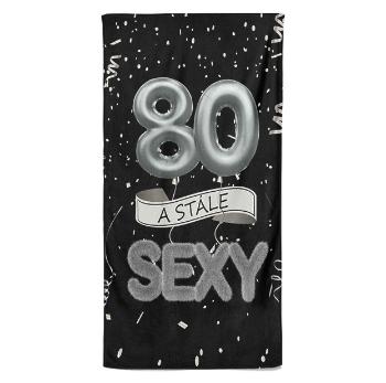 Osuška Stále sexy – černá (věk: 80)