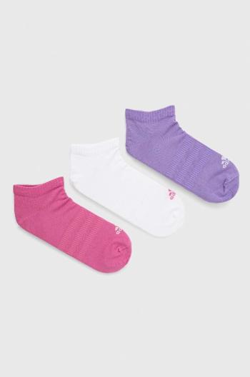Ponožky adidas Performance 3-pack fialová barva