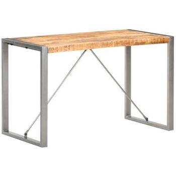 Jídelní stůl 120 × 60 × 75 cm masivní hrubé mangovníkové dřevo (321561)