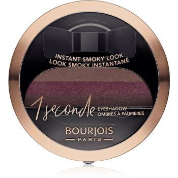 Bourjois 1 Seconde oční stíny pro okamžité kouřové líčení odstín 03 Belle Plum 3 g