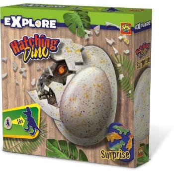 SES DINOSAUR HATCHING Líhnutí dinosaura, mix, velikost