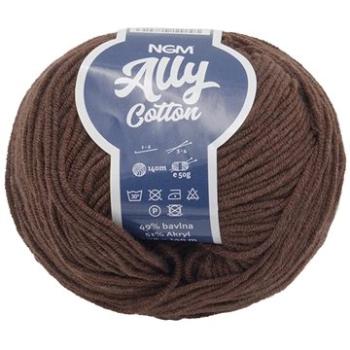 Ally cotton 50g - 059 tm.hnědá (6815)