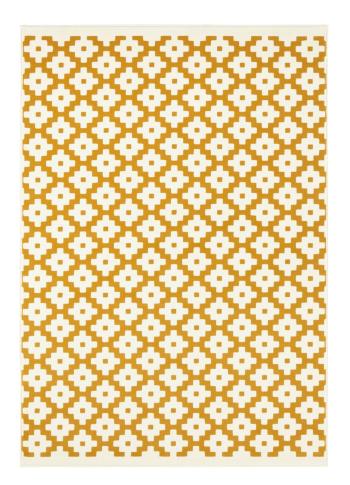 Hanse Home Collection koberce Kusový koberec Celebration 103450 Lattice Gold - 120x170 cm Žlutá