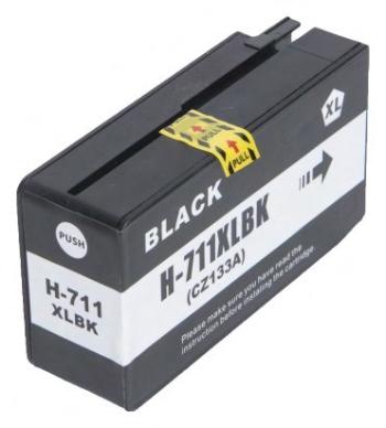 HP CZ133A - kompatibilní cartridge HP 711, černá, 80ml
