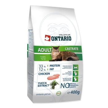 ONTARIO Cat Adult Castrate 400 g