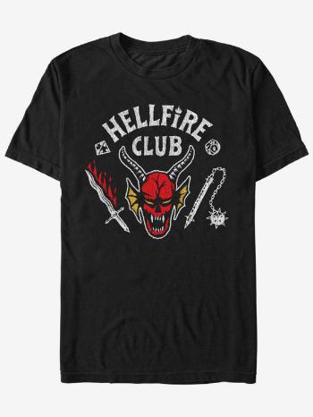 ZOOT.Fan Hellfire Club Netflix Triko Černá