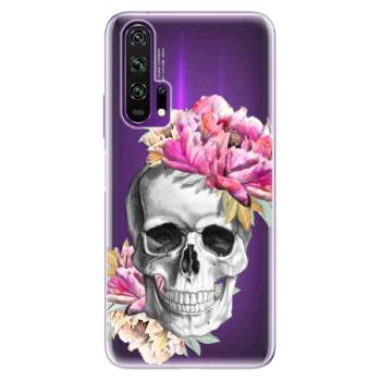 Odolné silikonové pouzdro iSaprio - Pretty Skull - Honor 20 Pro