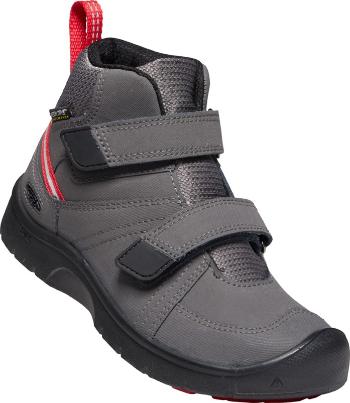 Keen HIKEPORT 2 MID STRAP WP Jr magnet/red carpet Velikost: 32/33 dětské boty