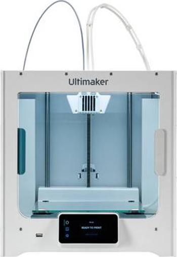 3D tiskárna Ultimaker S3 vyhřívaná podložka, systém dvojitých trysek (duální extrudér)