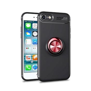 TopQ Kryt iPhone SE 2022 černý s Červenám prstenem 74632 (Sun-74632)
