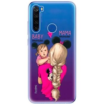 iSaprio Mama Mouse Blond and Girl pro Xiaomi Redmi Note 8T (mmblogirl-TPU3-N8T)