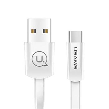 USAMS US-SJ201 U2 Micro USB Flat Data Cable 1.2m white (SJ201MIC02)