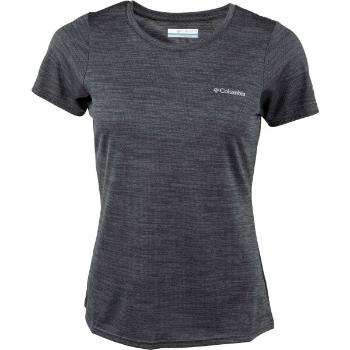 Columbia ALPINE CHILL ZERO SHORT SLEEVE TEE Dámské funkční tričko, černá, velikost L