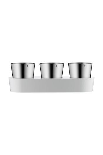 WMF sada květináčů na bylinky s podšálkem Gourmet (3-pack)