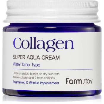 Farmstay Collagen Super Aqua hydratační pleťový krém 80 ml