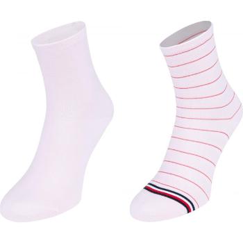 Tommy Hilfiger WOMEN SHORT SOCK 2P PREPPY Dámské ponožky, růžová, velikost 35-38