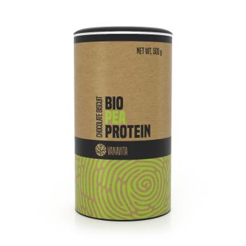 BIO Hrachový protein 500 g čokoládová sušenka - VanaVita