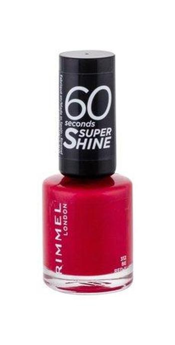 Rimmel Lak na nehty Flip Flop 60 Seconds 8 ml 312 Be-redy, 8ml, Be, Red-y