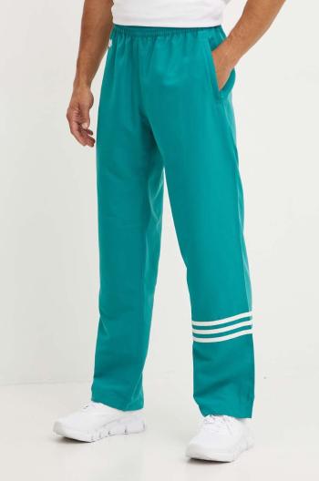 Tepláky adidas Originals tyrkysová barva, s aplikací, JF9159