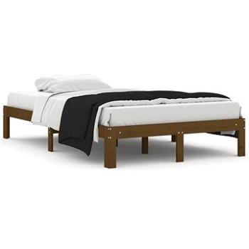 Rám postele medově hnědý masivní borovice 120 × 200 cm, 810363 (810363)