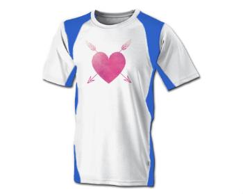 Funkční tričko pánské Prostřelené srdce