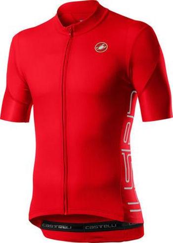 Castelli - pánský dres Entrata V, fiery red L