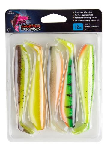 Fox rage gumová nástraha zander pro shad mixed colour pack - 14 cm