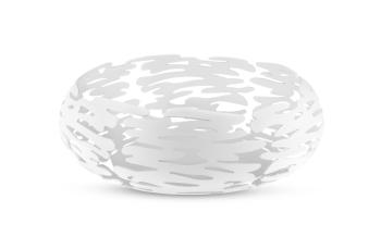 Kulatá designová nádoba Barknest, bílá, prům. 21 cm - Alessi