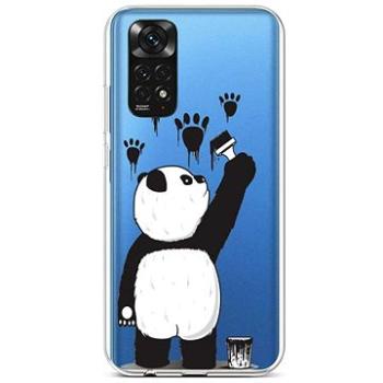 TopQ Kryt Xiaomi Redmi Note 11 silikon Rebel Panda 71866 (Sun-71866)