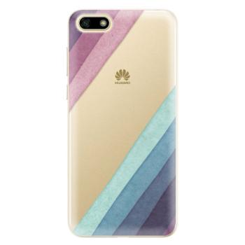 Odolné silikonové pouzdro iSaprio - Glitter Stripes 01 - Huawei Y5 2018