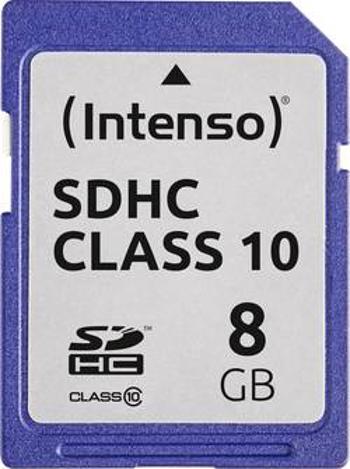 Karta SDHC, 8 GB, Intenso 3411460 3411460, Class 10