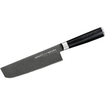 Samura MO-V Stonewash Nůž Nakiri 17 cm (SM-0043B) (SNMVSWNN)