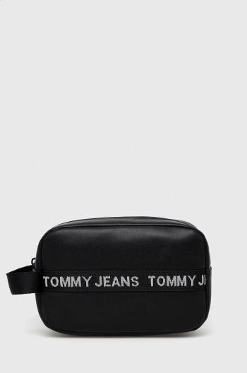 Kosmetická taška Tommy Jeans černá barva