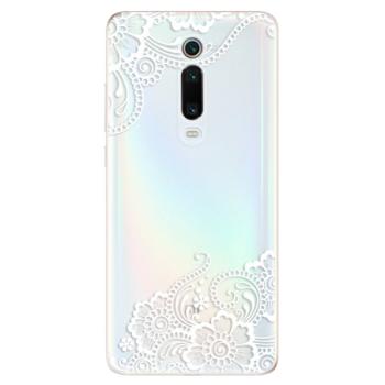 Odolné silikonové pouzdro iSaprio - White Lace 02 - Xiaomi Mi 9T Pro